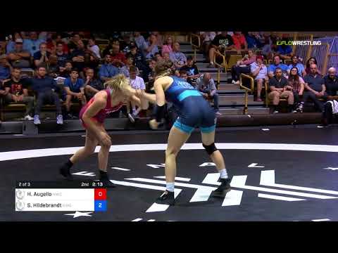 Final X/WM 53 KG - FX2 - Haley Augello (NYAC) Vs. Sarah Hildebrandt (NYAC)