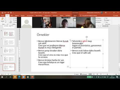 Repaso 33 - “-A göre” kalıbı ve “zamir + -cA” yapısı - Parte 2 de 2 - Turco básico A1-A2