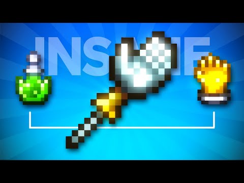 Terraria max knockback is hilarious...