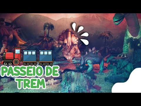 👋🏻LIBRAS👋🏿 PASSEIO DE TRENZINHO PELO BETO CARRERO | TRAIN TOUR THROUGH BETO CARRERO 🚂🚃