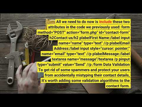 PHP Email Contact Form