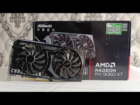 ASRock Challenger Radeon RX 9060 XT OC 16GB RX9060XT-CL-16GO