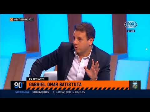 90 minutos de futbol 4 Mayo 2018 Visita de Batistuta y anécdotas con Ruggeri y la Selecció