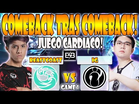 BEASTCOAST VS IG BO2[GAME 1] PARKER, SCOFIELD, DARKMAGO VS EMO - BALI MAJOR 2023 - ESB DOTA 2
