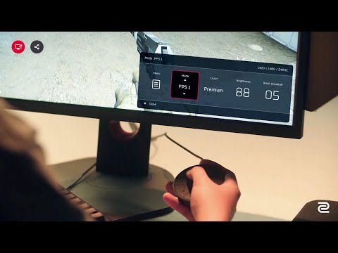BenQ ZOWIE XL-K Monitor - Quick Access Settings