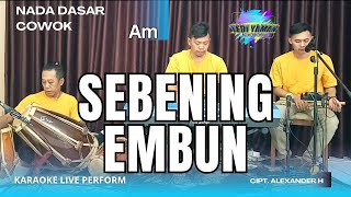 Download lagu Sebening embun karaoke - Rita sugiarto nada cowok Am versi koplo mp3