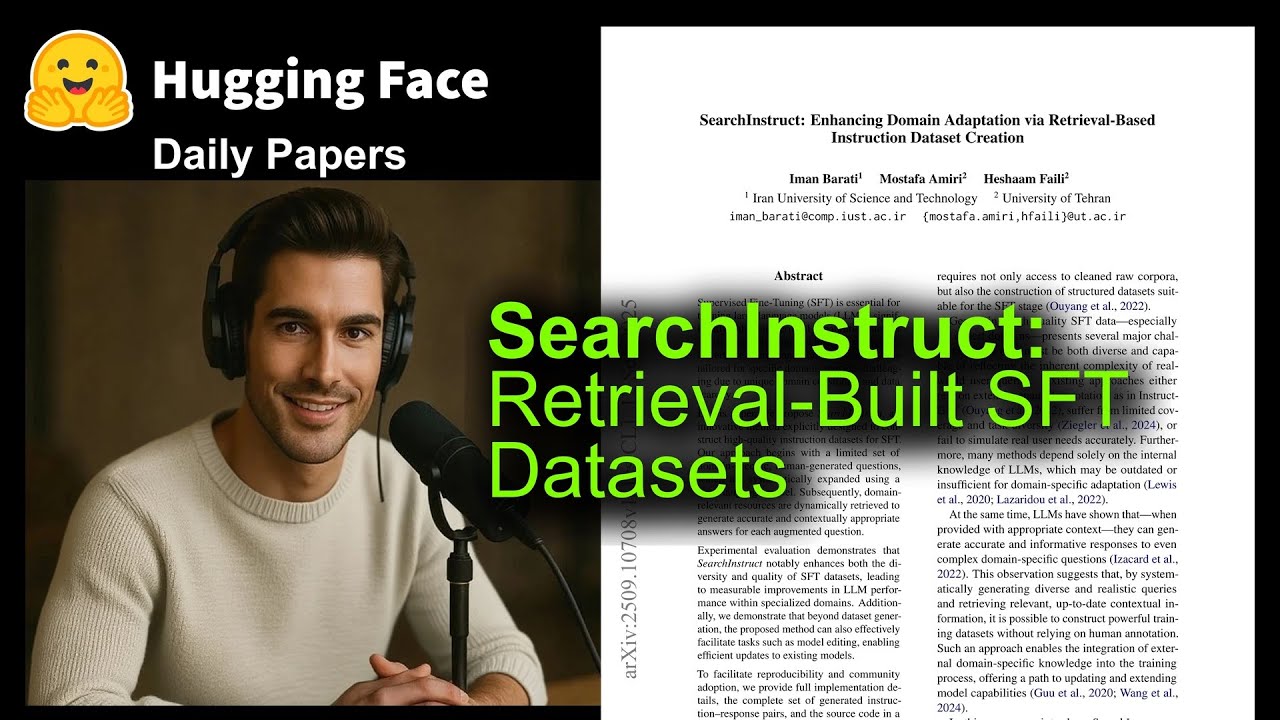 SearchInstruct: Retrieval-Built SFT Datasets