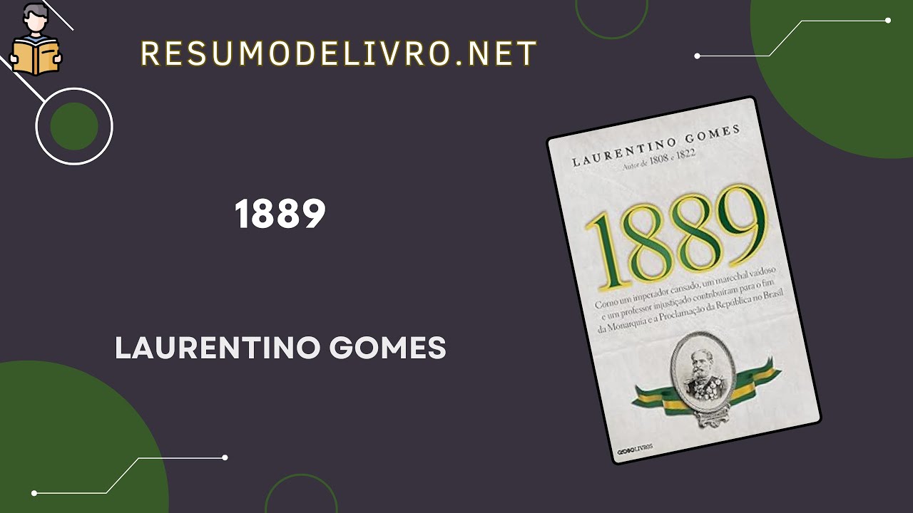 Resumo do livro 1889. Autor: Laurentino Gomes.