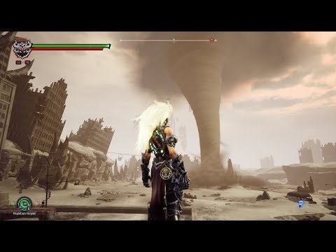 Darksiders 3 - The Lowlands - Block Puzzle Under the Tornado- Walkthrough Part 24