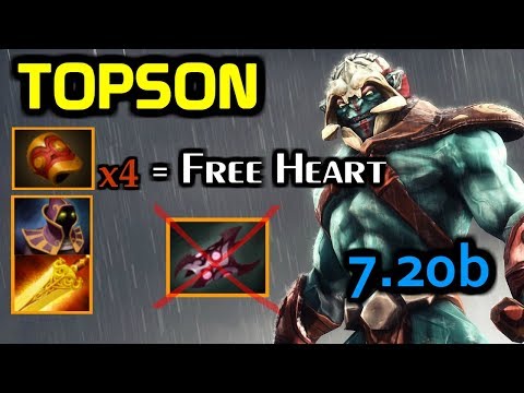 7.20 NEW Huskar Unlimited REGEN Passive Rework - TOPSON Huskar full gameplay