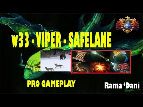 w33 - Viper - Safelane | PRO GAMEPLAY |