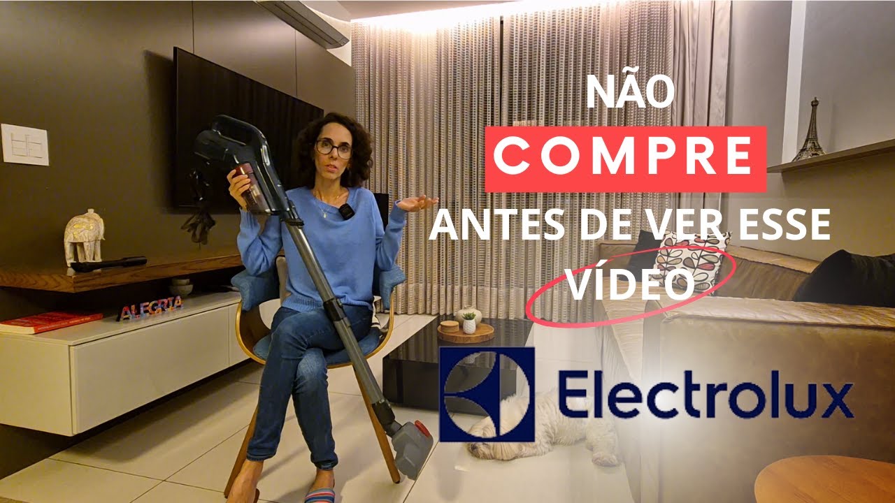 Resenha aspirador de pó vertical Cyclone Power PTE10 da @electroluxbr   #opinião #limpezadiaria