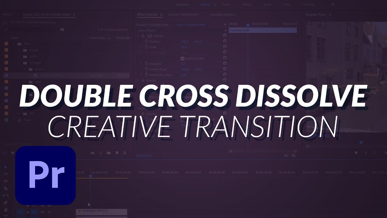 How To Create a Creative Transition Animation Sherlock Inspired in Premiere Pro