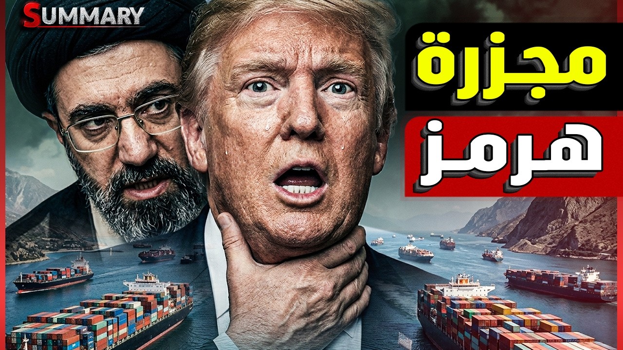 ترامب فرض حصار بحري على مضيق هرمز .. و إيران تستعد لعودة الحرب