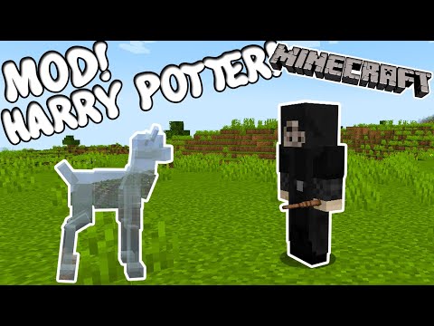 MAGIA DE HARRY POTTER! Minecraft 1.18.1 MOD YDM's Wizarding World Of Harry Potter!