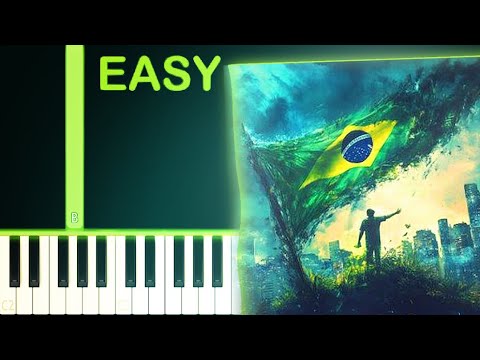 MONTAGEM BAILÃO - EASY Piano Tutorial