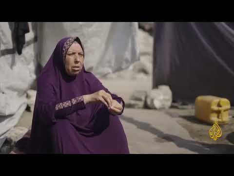 تقرير اعدته قناة الجزيرة عن تفاقم أزمة الصرف الصحي - غزة