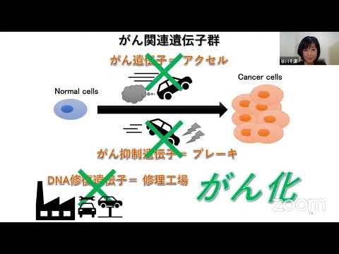 栄養学科 日本癌学会セミナーシリーズ入門編　＃2 がんゲノム