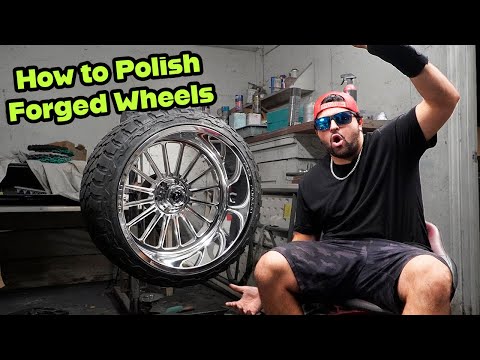 How to polish forged wheels