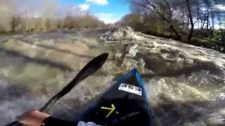 preview picture of video 'GoPro Hero3+ - Slow Motion - Surfing Kayak'