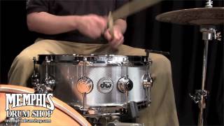 Video thumbnail for DW 14 x 5.5 Collector's Series Steel Snare Drum - Knurled Finish by Memphis Drum Shop