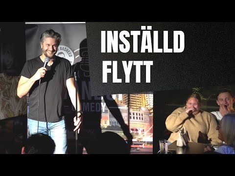 Inställd flytt | Fredrik Andersson standup