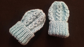 Baby Mittens in Urdu/Hindi by Azra Salim