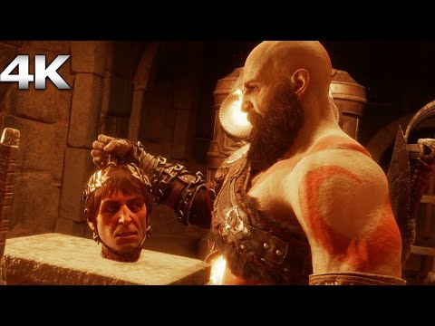 Helios Trash Talks Kratos For Ripping His Head Off (GOD OF WAR RAGNAROK: VALHALLA) 4K Ultra HD