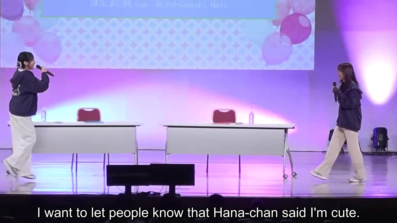 Ayaneru got called cute by Hanazawa Kana