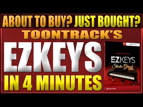 Toontrack's EZKeys in 4 Minutes