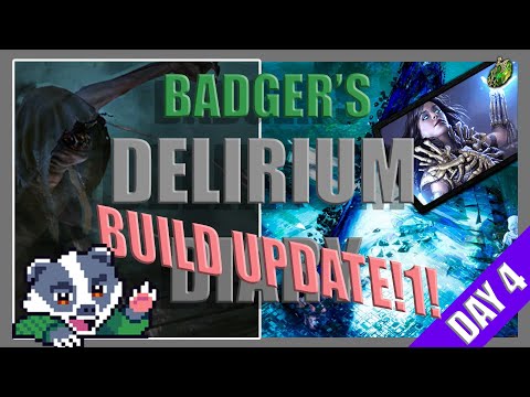 [PoE 3.10] Uber Elder is HARD when you have no gear - Badger's Delirium Diary Day 4