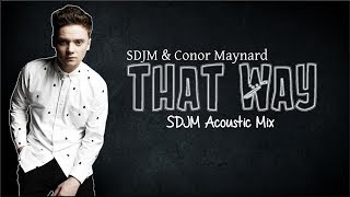 Lyrics: SDJM &amp; Conor Maynard - That Way (SDJM Acoustic Mix)