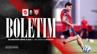 BOLETIM DO DRAGÃO - CLÁSSICO VILA NOVA X ATLÉTICO