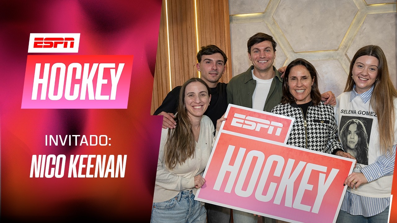 ESPN HOCKEY: MECHI, BAUTI, SHEI Y MARTU CON LA VISITA DE NICO KEENAN