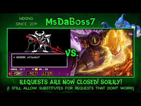 Perfect Dark Asgore - Undertale/Sonic Unleashed Mix