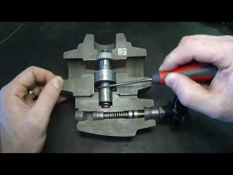 The Operation of a Hydraulic Pilot Operated Relief Valve