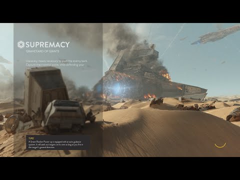 Star Wars Battlefront - Supremacy In Graveyard of Giants
