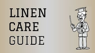 Fabric Care Guide : Linen | How to care for Linen Clothing