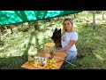 BRAZILIAN ADVENTURE 4K Brazilian Girl Camping And Cooking A Delicious Barbecue ASMR
