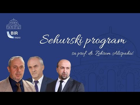 Sehurski program "Zapostimo zajedno" sa prof. dr. Zehrom Alispahić - Pobjednički duh ramazana