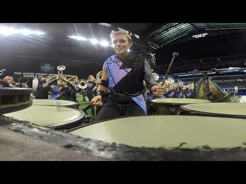 Blue Knights 2023 Final's Run - Timpani Cam