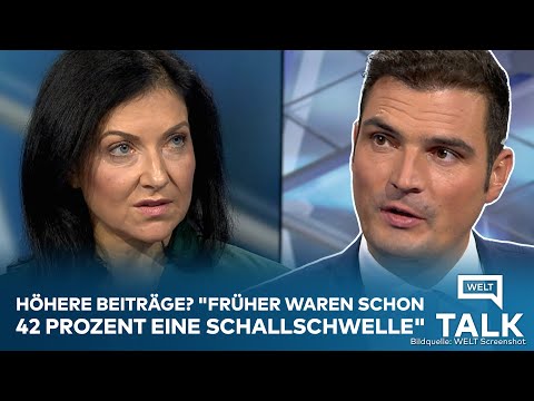 WELT TALK SPEZIAL: Höhere Sozialabgaben? Katherina Reiche enthüllt Plan der Bundesregierung