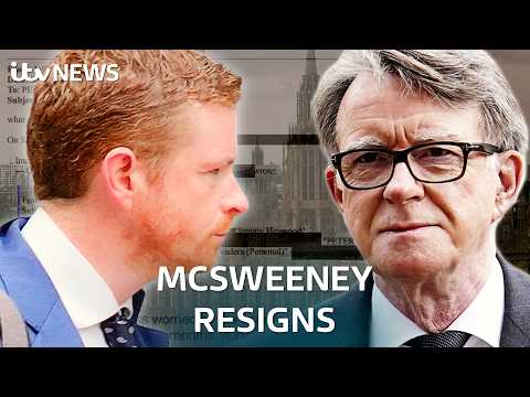 Morgan McSweeney quits as Keir Starmer's chief of staff following Mandelson scandal | ITV News