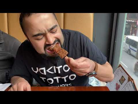 NEW YORK CITY JAPANESE FOOD - YAKITORI SKEWERS, EGGPLANT MOCHI STEW, AND MORE!