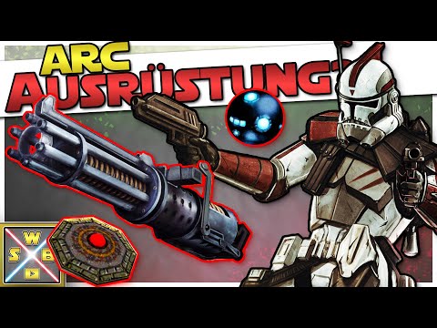 Wie sah die AUSRÜSTUNG der ARC TROOPER aus? - STAR WARS erklärt