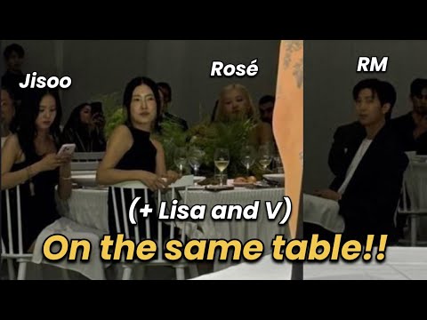 BTS and Blackpink at the same event! (ft. Lee Jaewook) ✨️