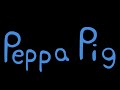 Peppa Pig Video Late 1992 UK In VHS Also From Dylan Fagan