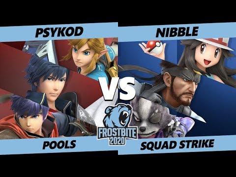 Frostbite 2020 SSBU Pools - SWG | PsyKoD Vs. Nibble - Smash Ultimate Squad Strike - SSBU