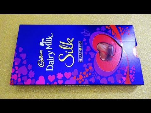 CADBURY Dairy Milk VALENTINE'S MASSAGE HEART POPUP Chocolate | Cadbury silk valentine's special 2020