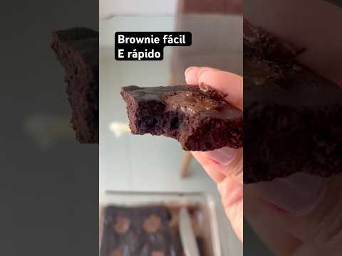 Brownie fácil e rápido